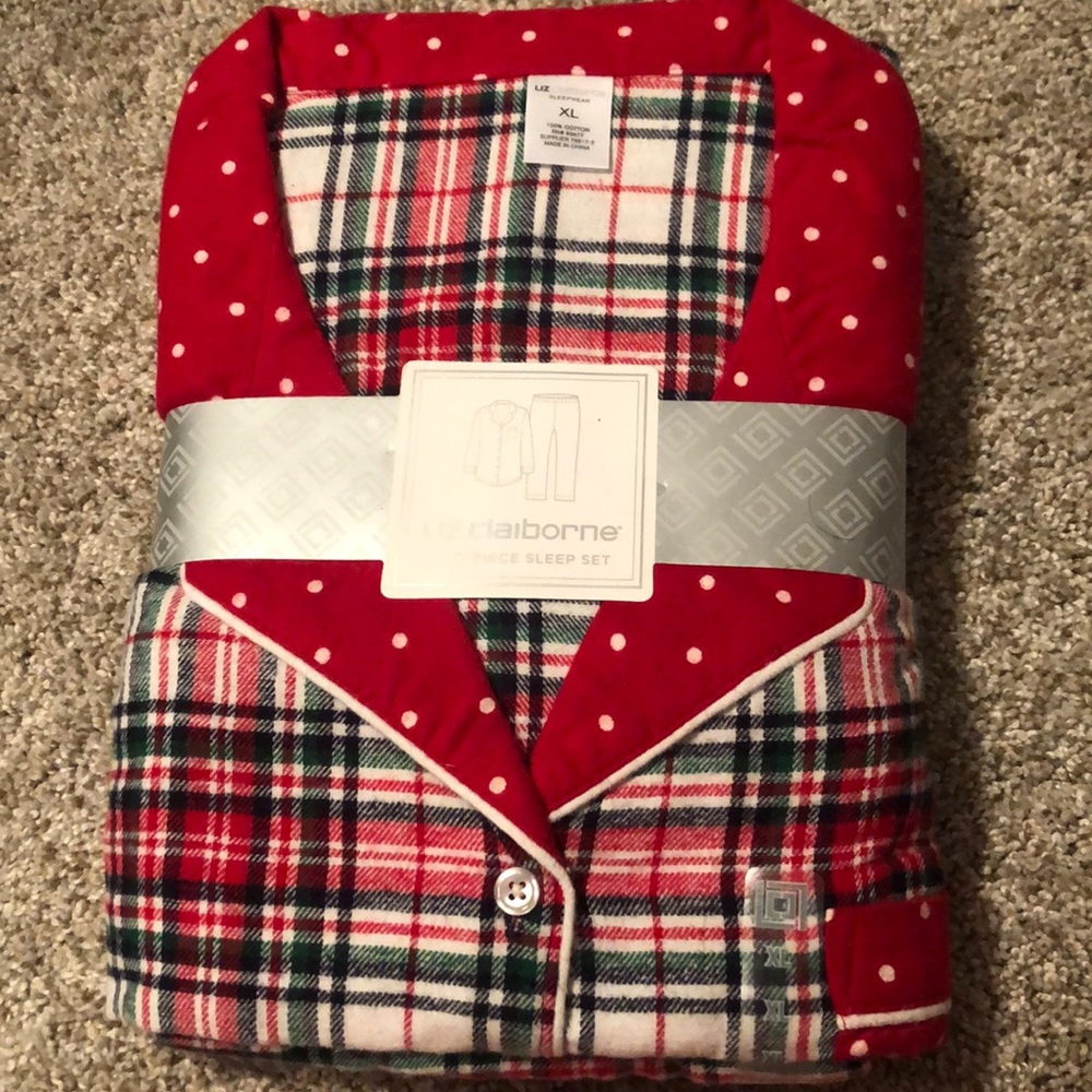 NWT! Liz Claiborne 2 Piece Sleep Set XL